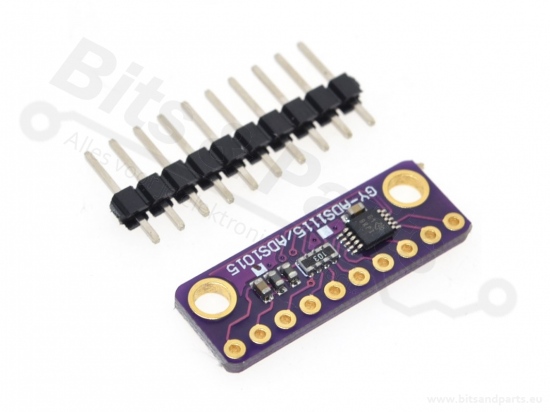ADC ADS1115 16-Bit breakout - 4 kanaals met programmeerbare versterker
